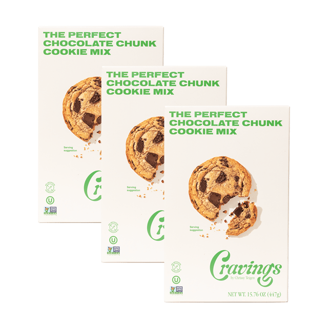 The Perfect Chocolate Chunk Cookie Mix- 3 Pack