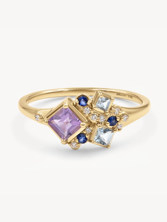Lavender Nebula Ring