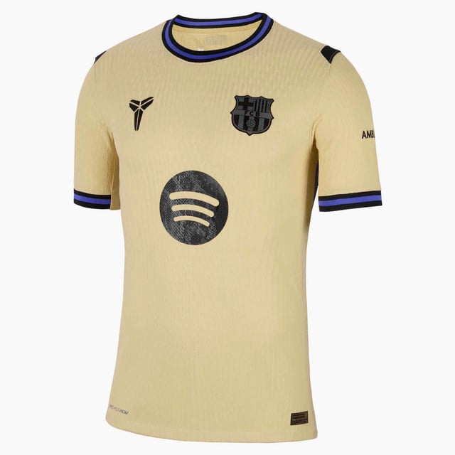 Nike 2025-26 Barcelona Men's Authentic Away Soccer Jersey