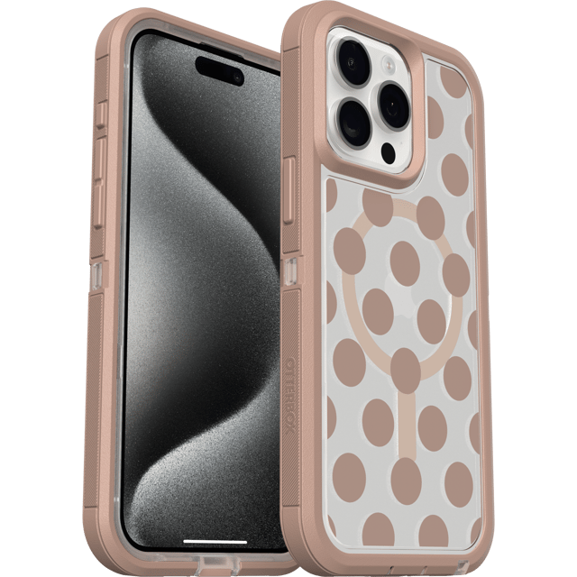 iPhone 15 Pro Max Defender Series XT Clear Case for MagSafe