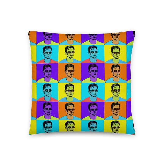 Joey Warhol Pillow