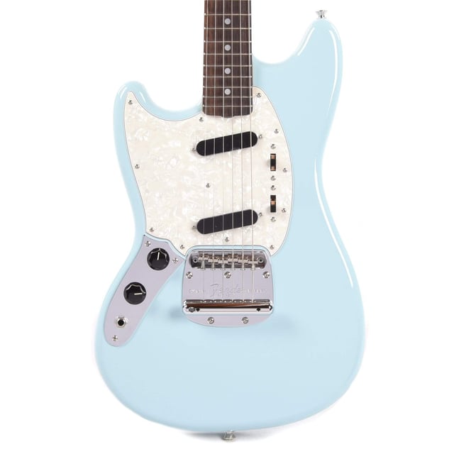 Fender MIJ Traditional 60s Mustang Sonic Blue LEFTY w/Matching Headcap