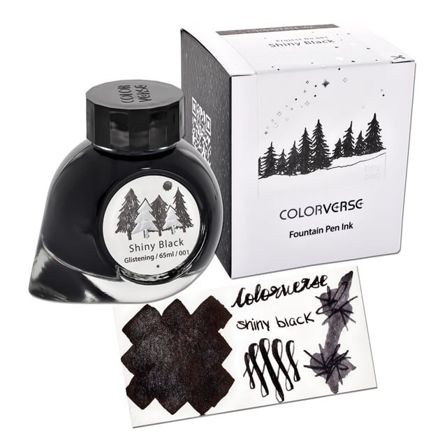 Colorverse Project Bottled Ink in Shiny Black - 65mL