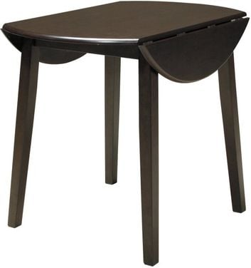 Hammis Round Dining Room Drop Leaf Table