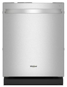 44 dBA ADA Compliant Dishwasher Flush with Cabinets with 3rd Rack
