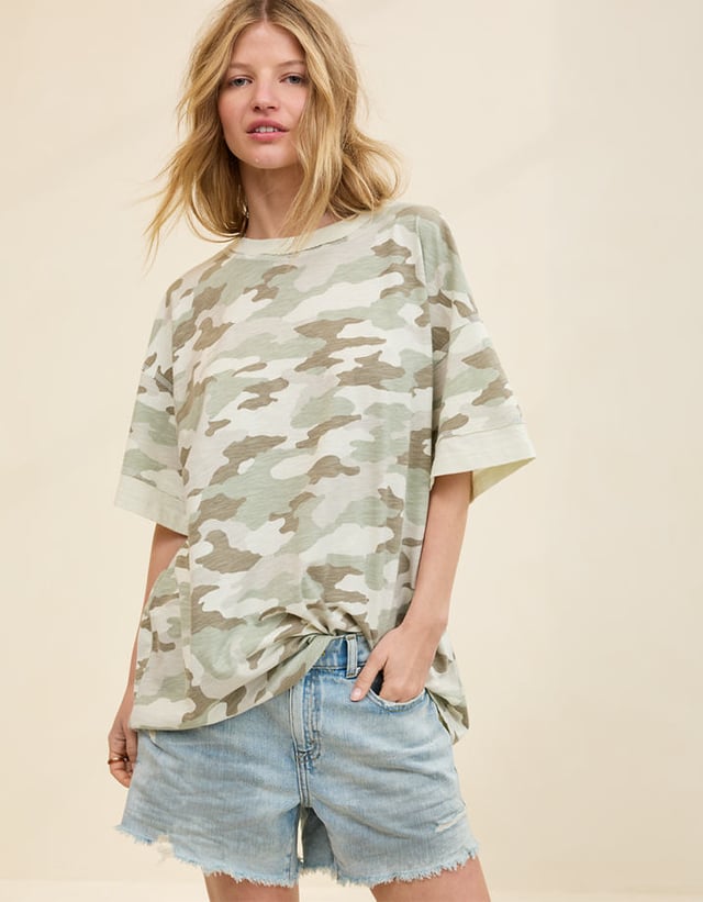 Aerie Oversized Crew Boyfriend T-Shirt