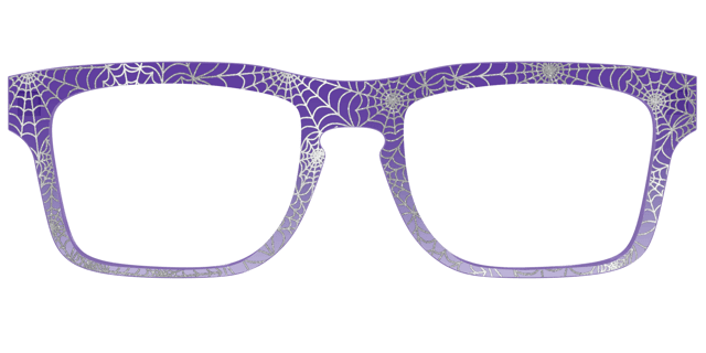 The Holographic Purple Webbed Crystal