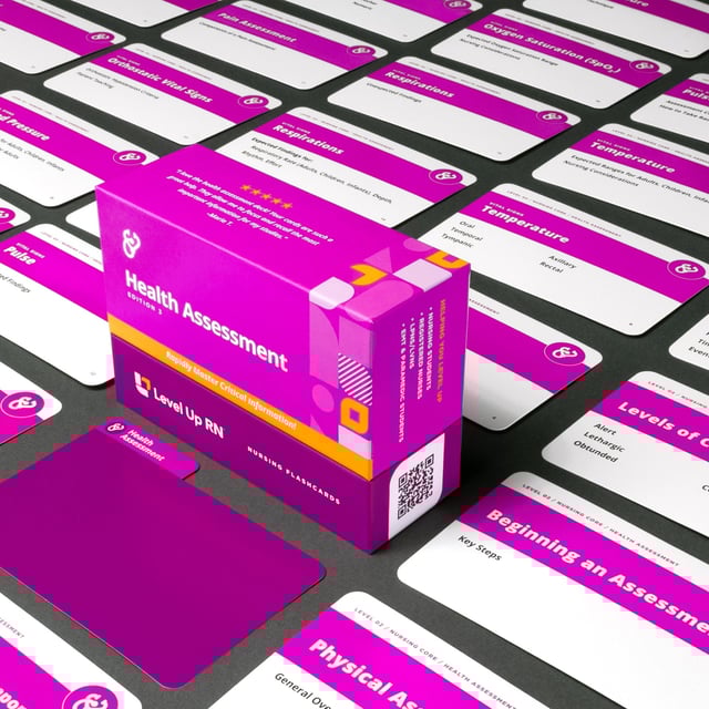Health Assessment - Nursing Flashcards