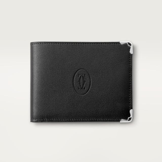 Six-credit card compact wallet, Must de Cartier