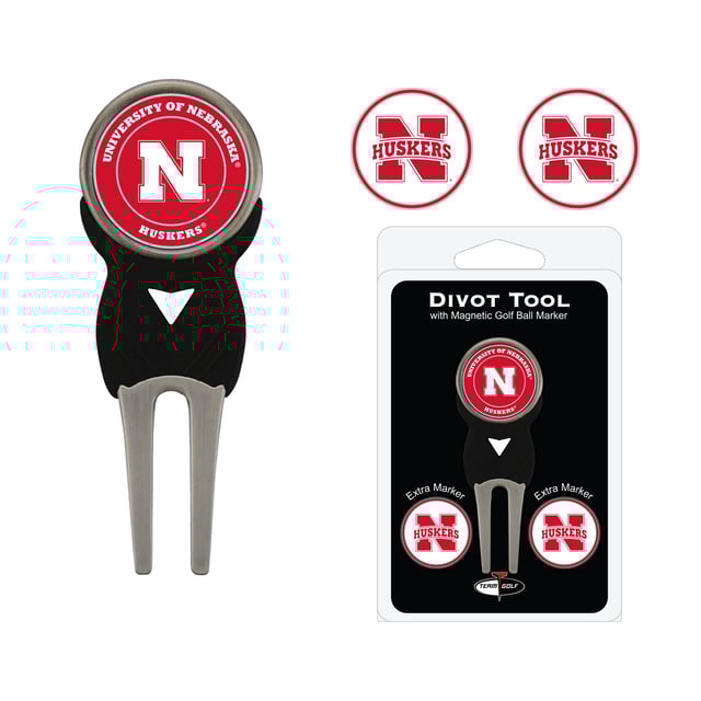 Nebraska Cornhuskers Signature Divot Tool Pack