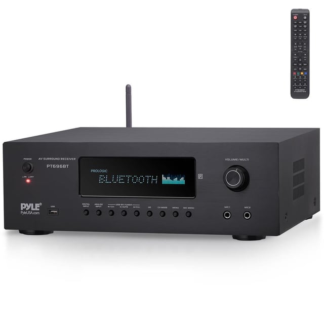 5.2-Ch Home Theater Receiver 1000W 4K Support Bluetooth Streaming