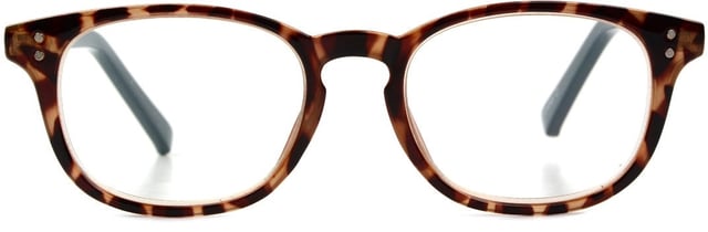 Women's Round Reading Glasses in Tortoise by Foster Grant | Elodie | +1.00