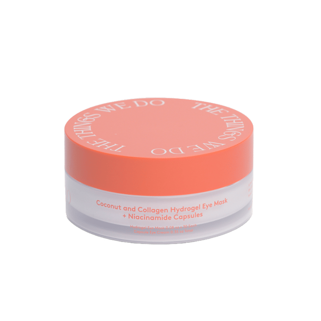 Coconut and Collagen Eye Mask and Capsules
