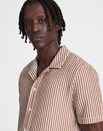 Textured-Knit Short-Sleeve Shirt