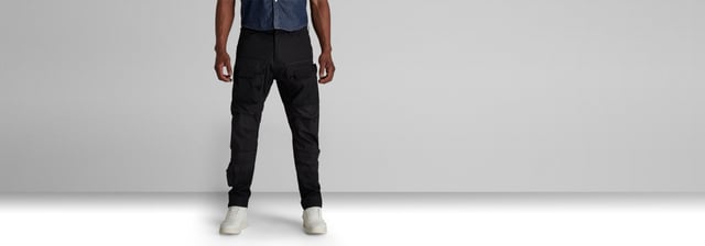 3D Straight Tapered Cargo Pants