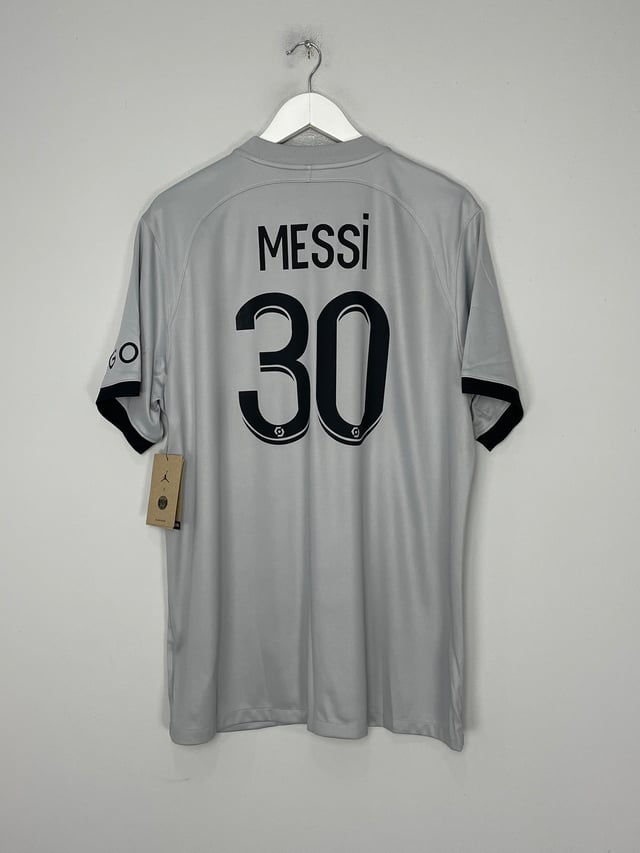2022/23 PSG Messi #30 *BNWT* Away Shirt (XL) Jordan