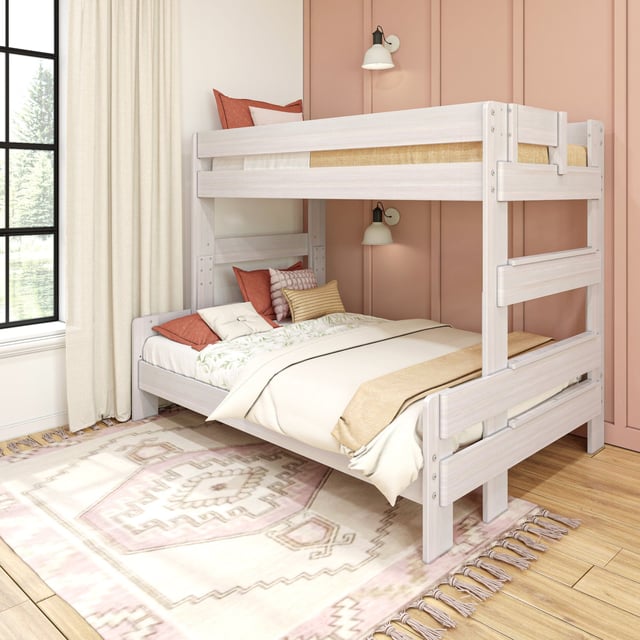 Modern Farmhouse Twin Over Full Bunk Bed