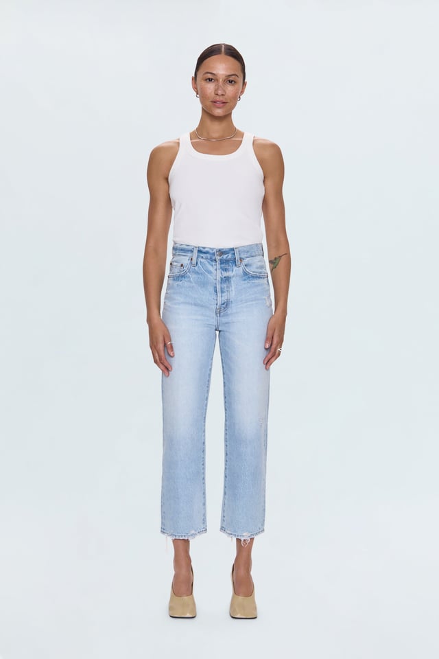 Cassie Super High Rise Straight - Radiant Vintage