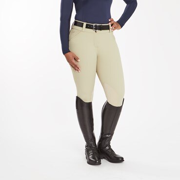Piper Evolution Curvy Fit Breeches by SmartPak - Knee Patch - Clearance!