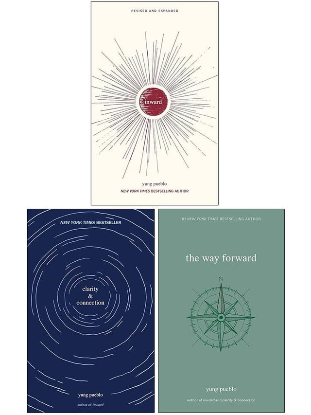 The Inward Trilogy By Yung Pueblo 3 Books Collection Set - Non Fiction - Paperback