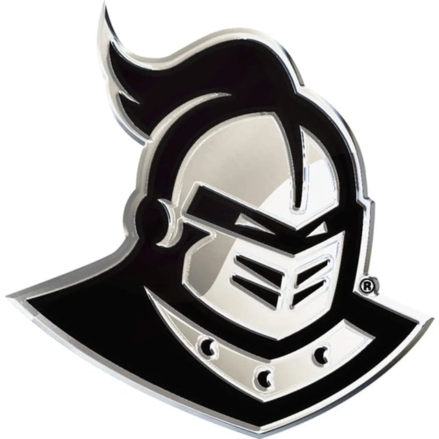 University of Central Florida UCF Knights Logo Auto Solid Metal Emblem