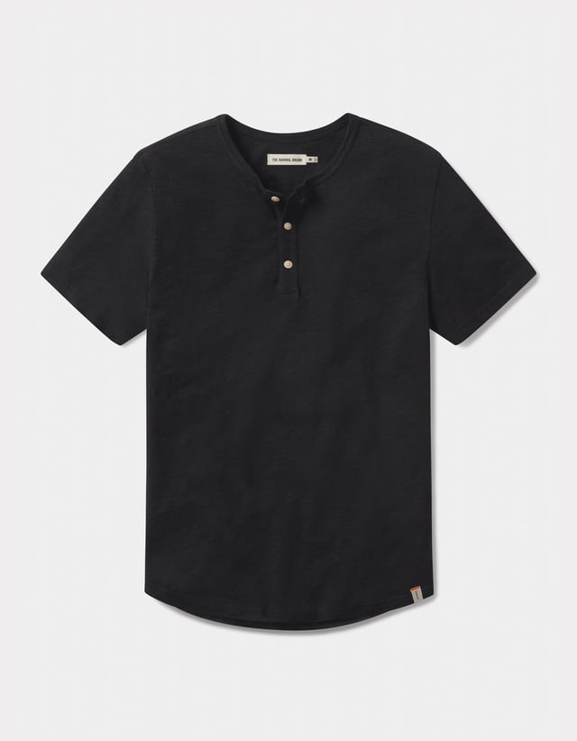 Legacy Jersey Henley in Mist