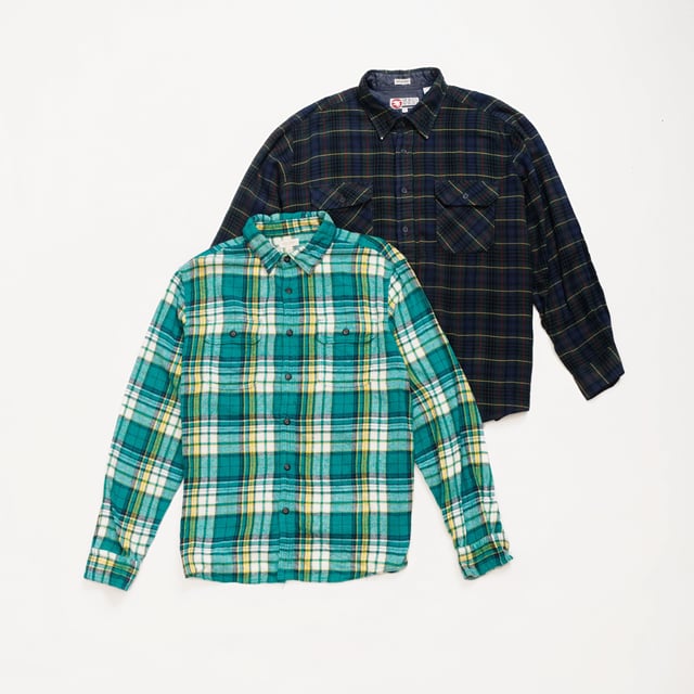 Preloved Flannel Shirts | Set of 2