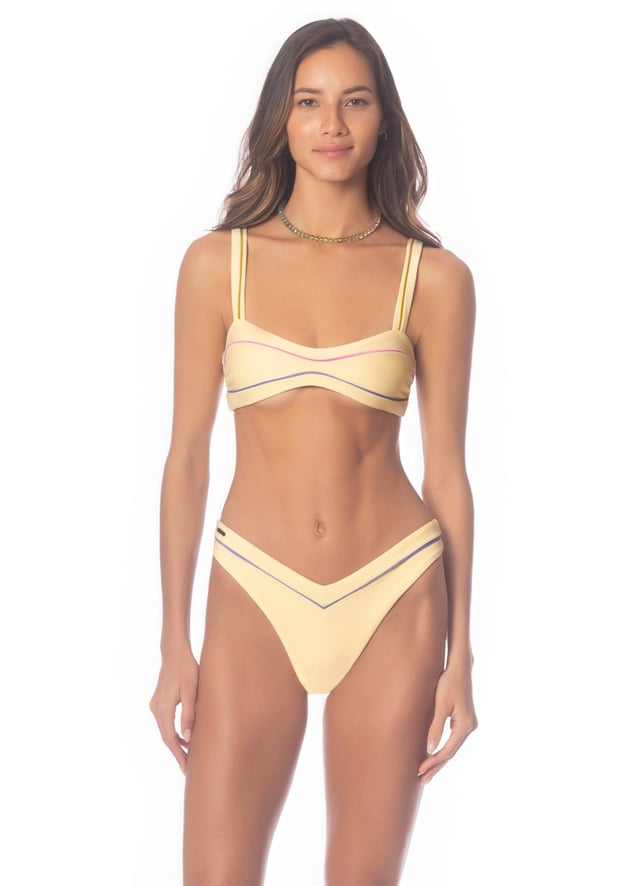 Maaji Panacota Headhunter Sporty Bralette Bikini Top