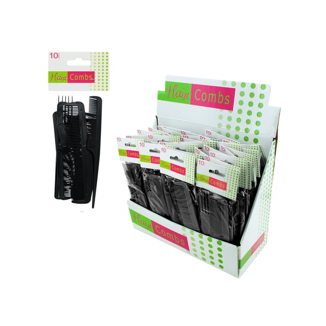 Hair Comb Value Pack Countertop Display