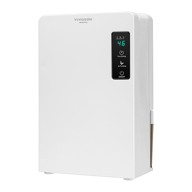 Electric Mini Dehumidifier with 2200ml Tank