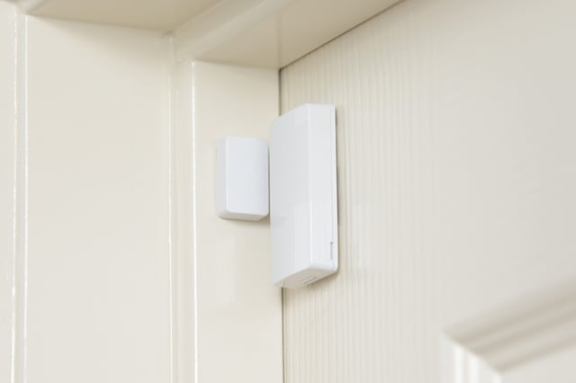 6 x Mini Door/Window Sensor - Abode - Wireless Door Sensor