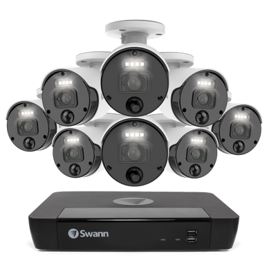 8 Camera 8 Channel 4K Master-Series NVR Security System | SONVK-876808