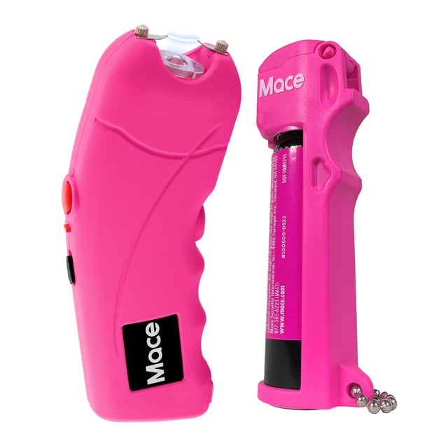Mace Ergo Stun Device & Personal Model Pepper Spray - Pink