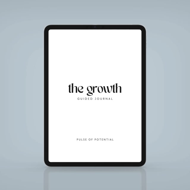 The Growth Digital Fillable Journal