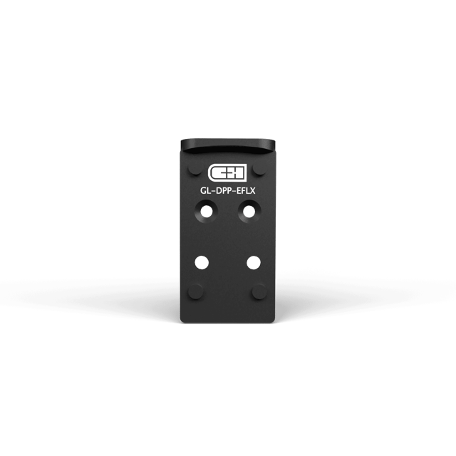 V4 MIL/LEO Adapter Leupold Delta Point Pro / EOTech EFLX Fits GLOCK MOS