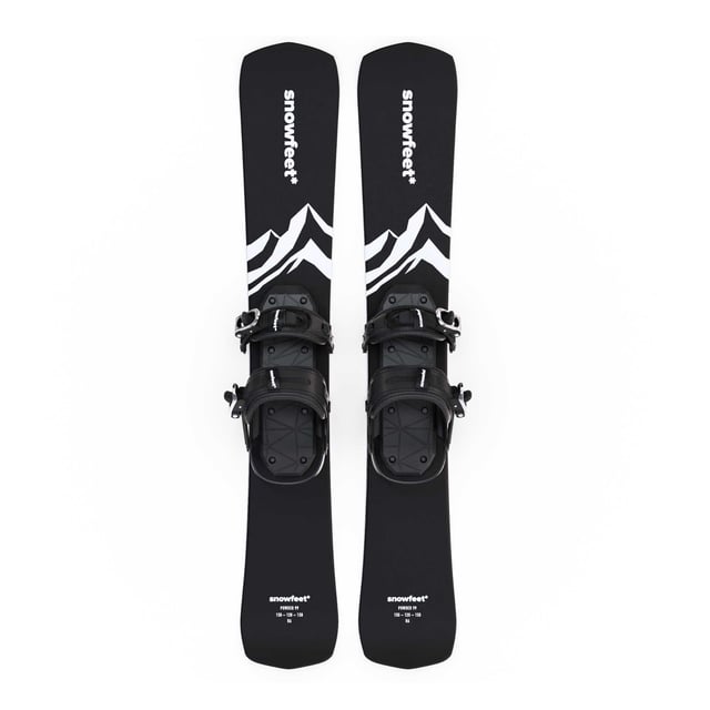 Snowfeet* POWDER | 99 CM | Skiboards Skiblades Snowblades Short Skis