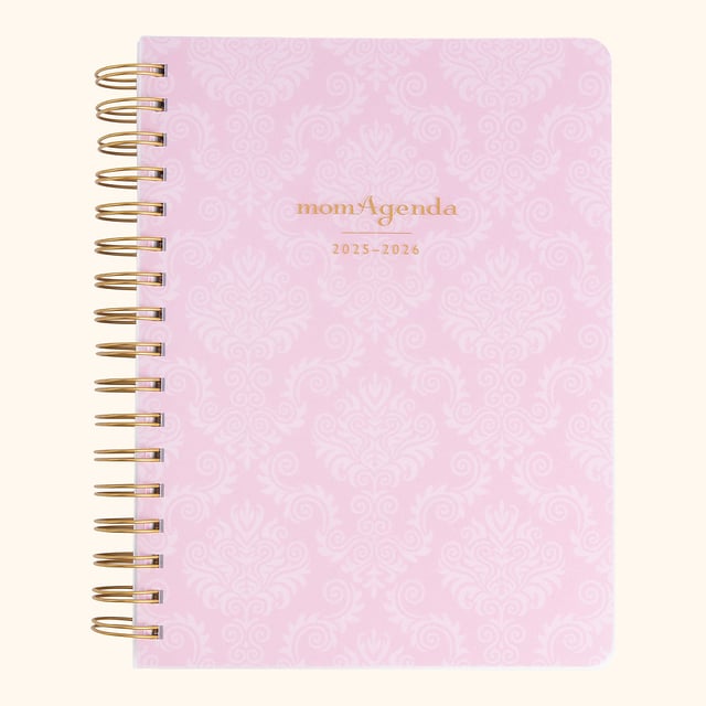 momAgenda Desktop Spiral 18-Month Planner 2025–26