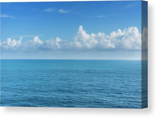Puerto Rico, Old San Juan, Seascape Canvas Print