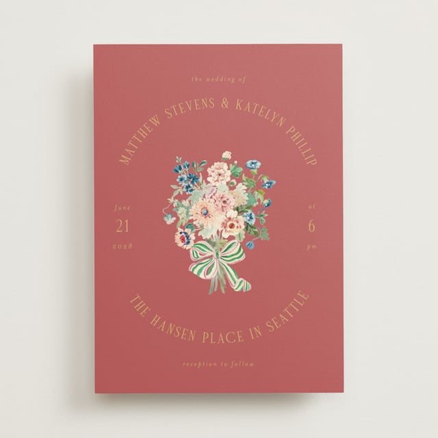 Fleur Large Custom Signs by Everett Paper Goods