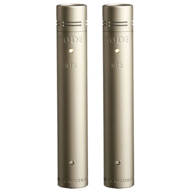 Rode NT5 Compact 1/2" Cardioid Condenser Mics (Matched Pair)