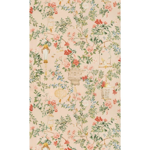 Brunschwig & Fils Jardin Fleuri Print Petal Fabric