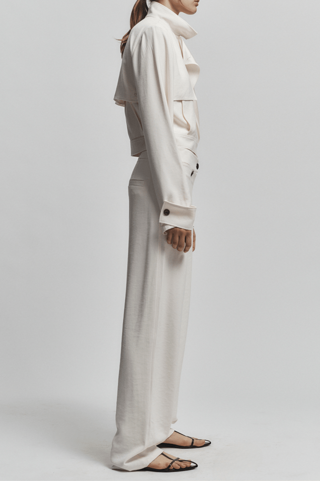 Paxton Bomber Jacket, Ivory