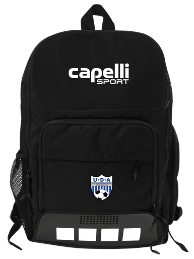 UTAH DEVELOPMENT ACADEMY PITCH I TEAM BACKPACK BLACK WHITE