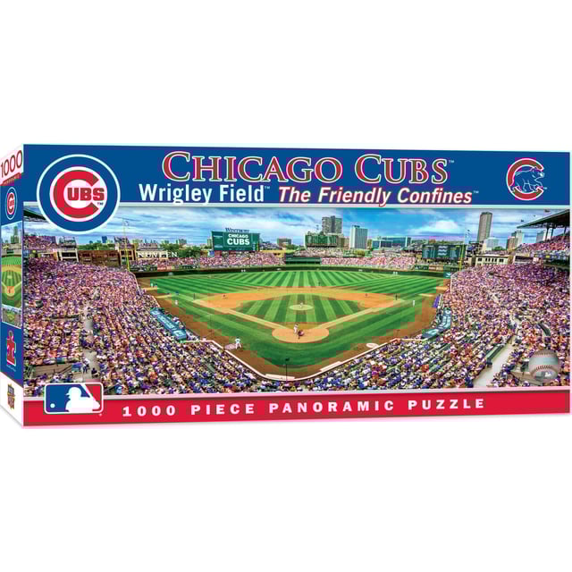 Chicago Cubs - 1000 Piece Panoramic Jigsaw Puzzle
