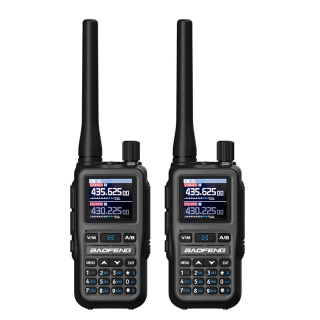 Baofeng UV-5R Mini Dual-band Radio | 5W/2W | APP Programming | 1.44 Inch Color Screen | 999CH  | NOAA | USB-C Charging