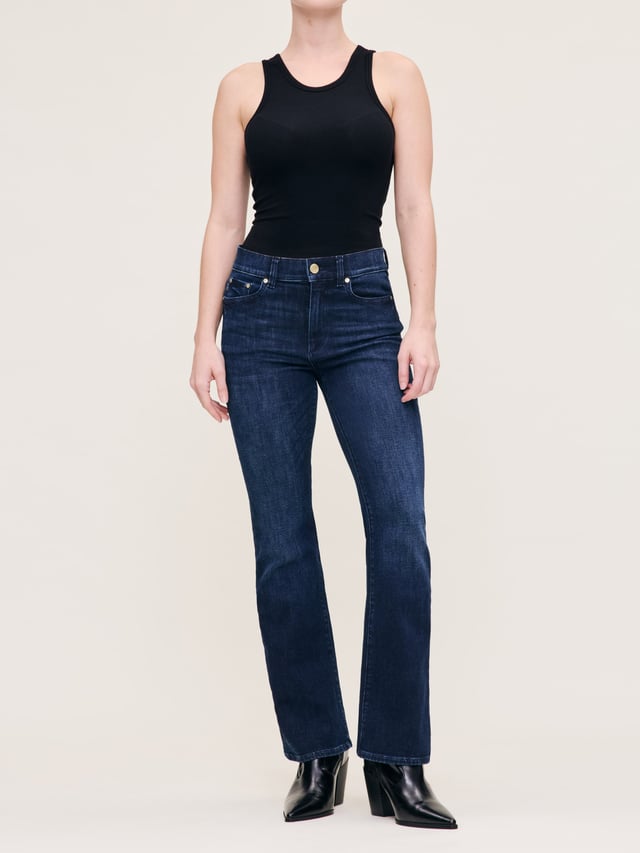 Bridget Boot Petite High Rise Instasculpt™ 29" Jeans | Mediterranean