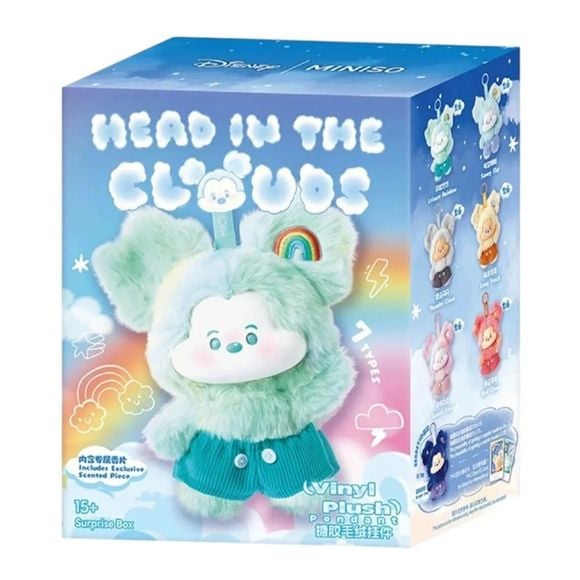 MINISO Disney Mickey Head in the Clouds Vinyl Plush Blind Box AUTHENTIC
