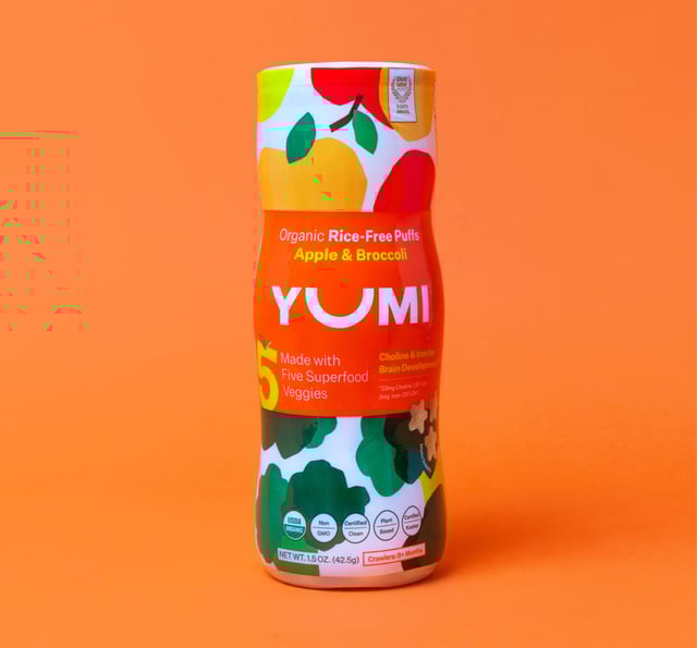 Yumi Organic Puffs - Apple Broccoli 1.5oz