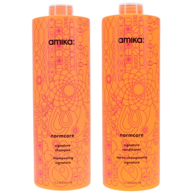Amika Normcore Signature Shampoo 33.8 oz & Conditioner 33.8 oz Combo Pack | LaLa Daisy