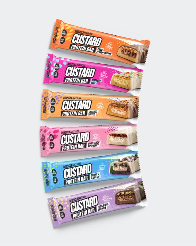 CUSTARD Protein Bar - Variety Pack - 6 Flavours